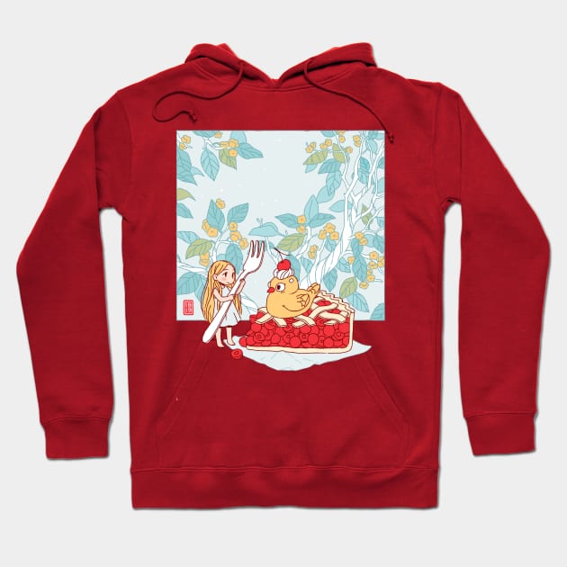 Cherry Pie Hoodie by Freeminds